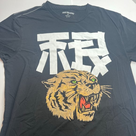 True Religion Tiger Tee USED Size XL - Picture 1 of 3